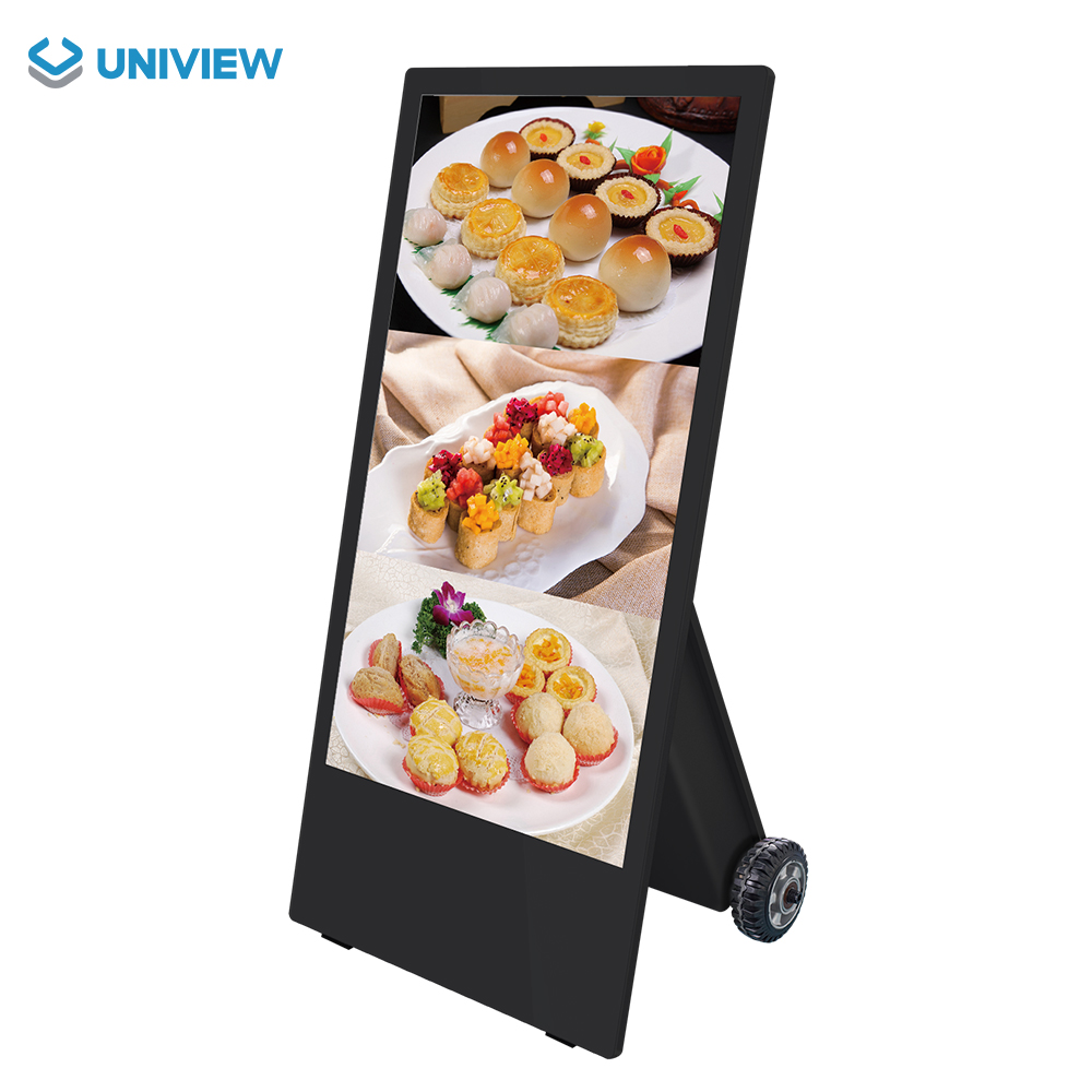 Convenience Battery Powered LCD Screen Release Now|Uniview