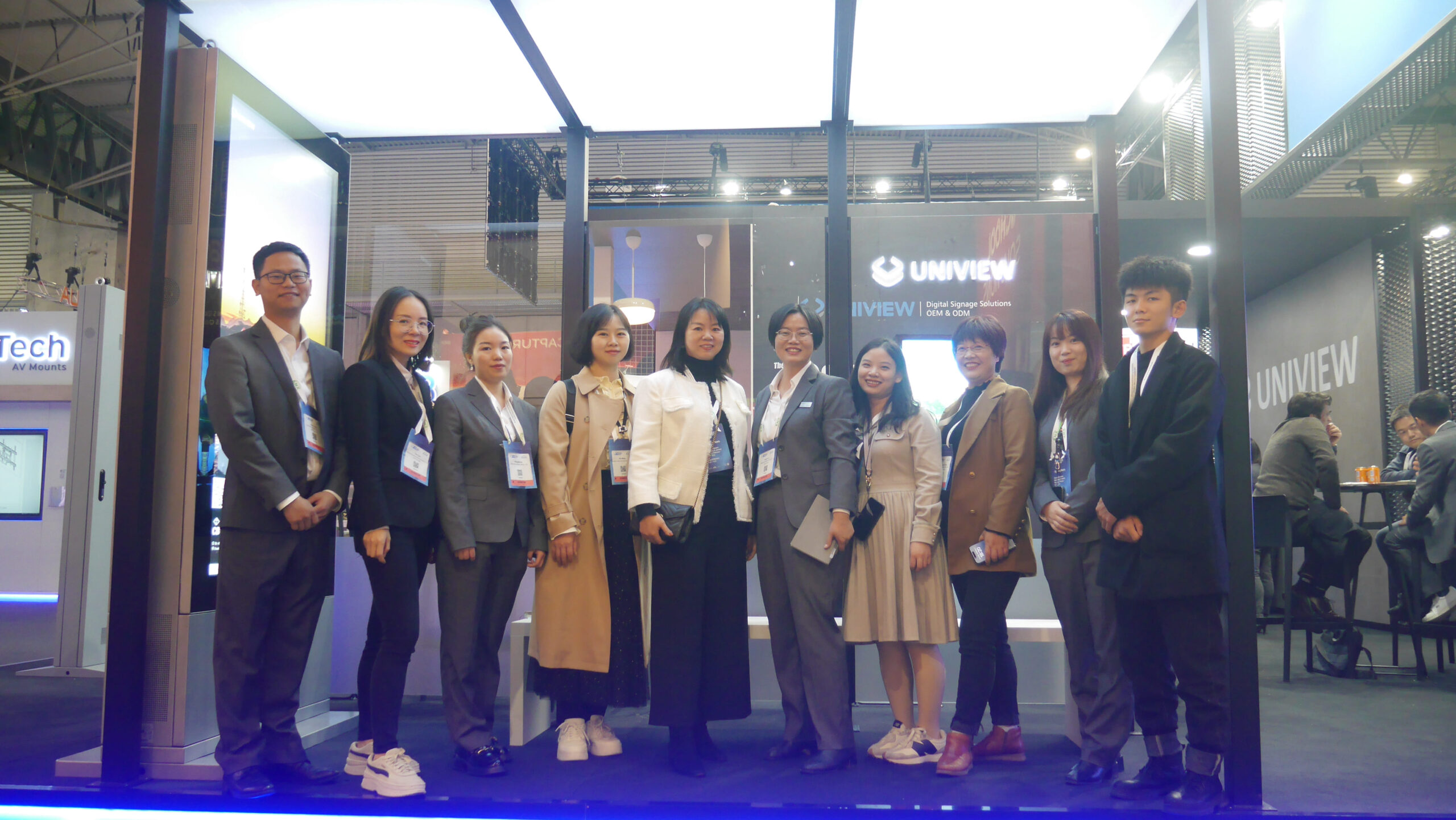 Uniview LCD at ISE 2024 Spain