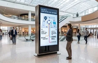 Digital Signage Wayfinding  Screen Placement and Readability Guide 1