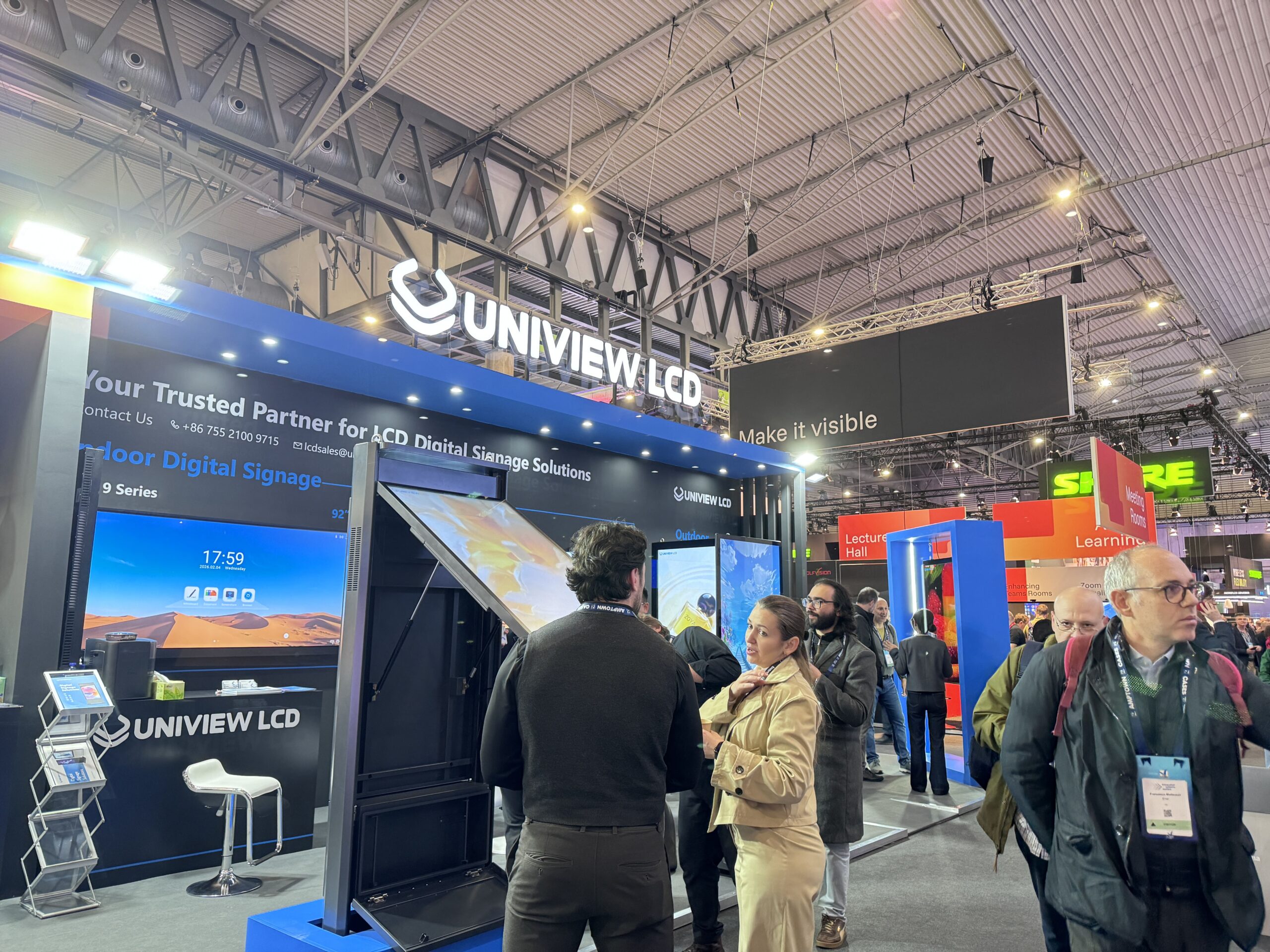 Uniview LCD Upcoming at ISE 2026 Spain
